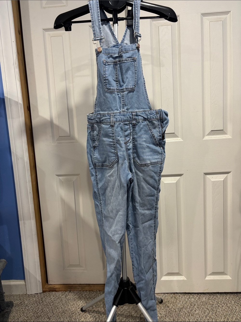 NOBO Light Wash Denim Overalls